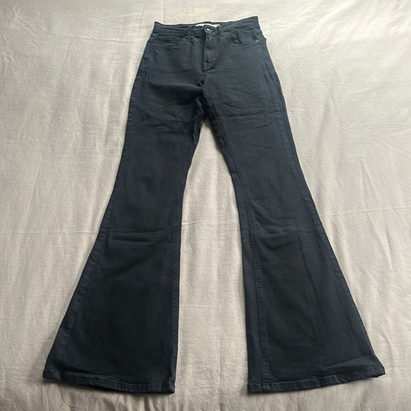 TOPSHOP MOTO Jamie Flare Jeans - Picture 6 of 9